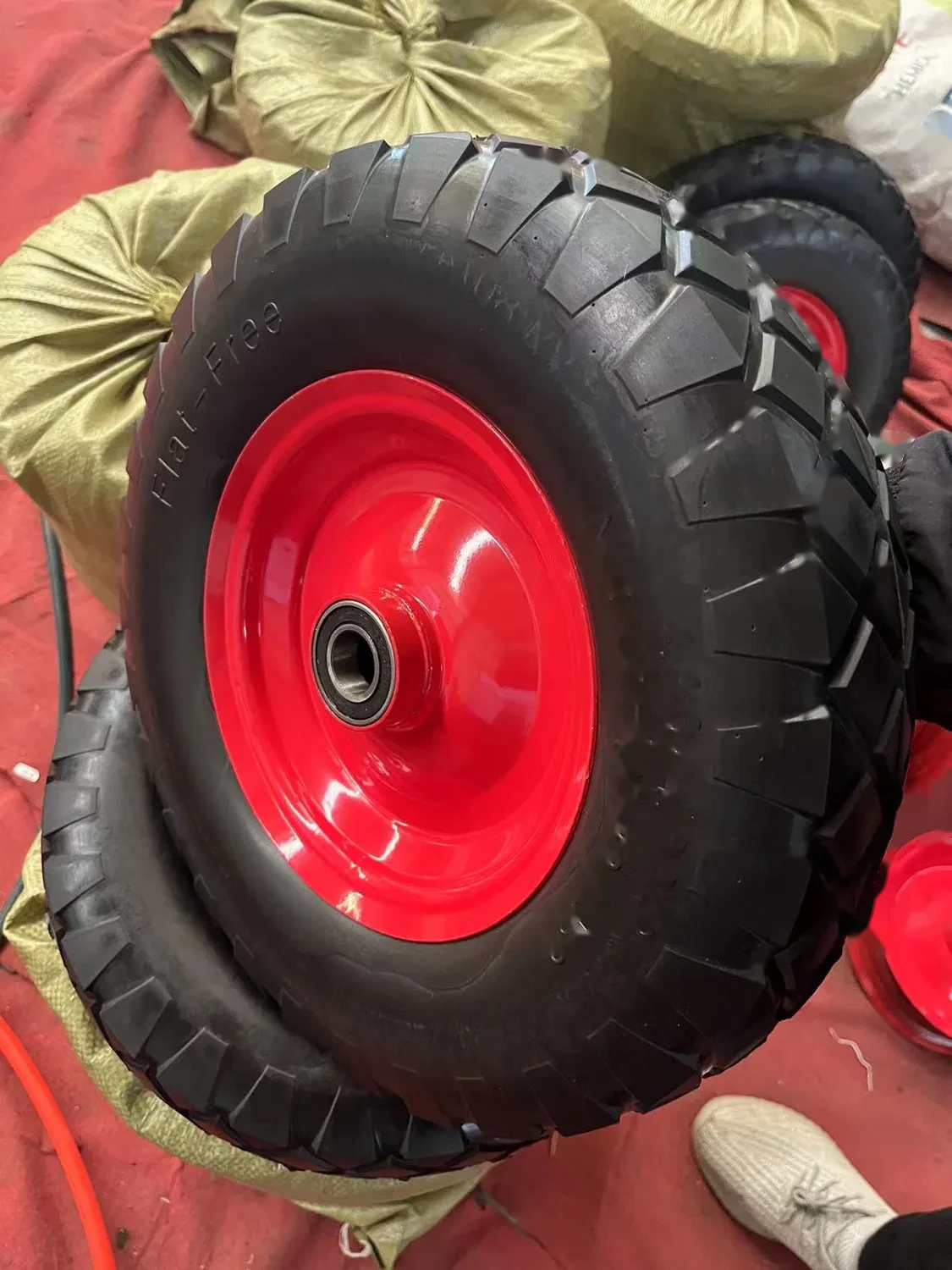 300-4 PU Foam Trolley Wheel - View 6