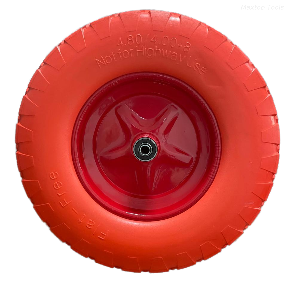 400-8 Flat Free Wheel - Side Profile