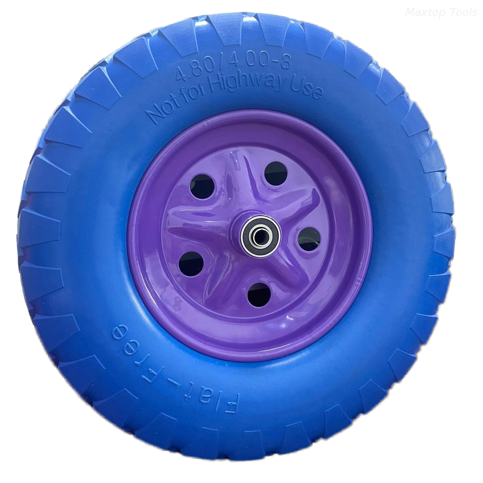 400-8 Flat Free Wheel - Hub Detail